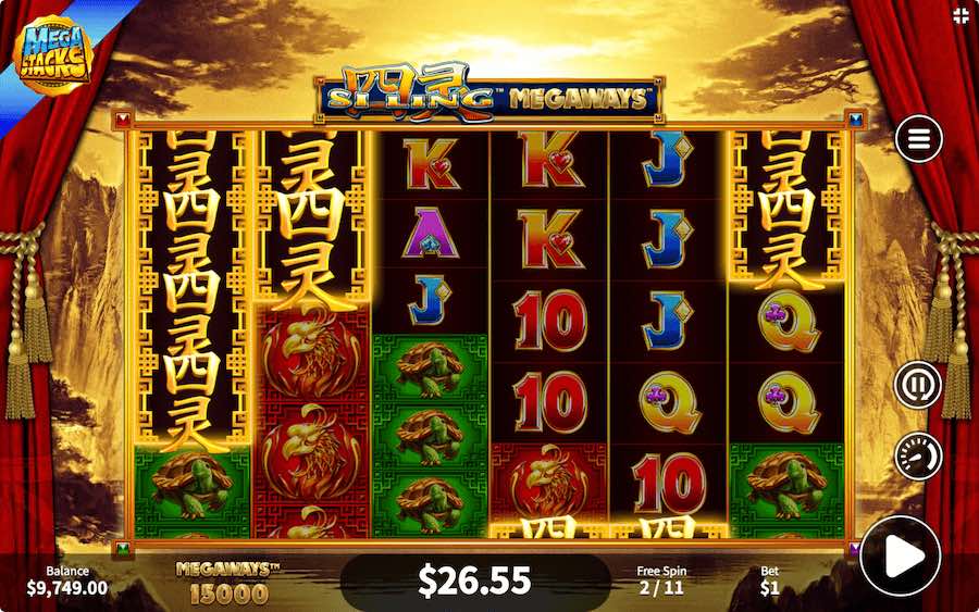 Trigger Multiple Bonus Features To Win Big Prizes On Si Ling Megaways Online Slot