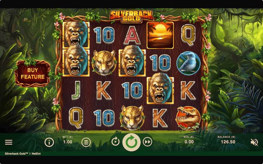 Play With 5 Reels, 1,024 Paylines, And Win Up To 45,126x Bet In Netent Gaming's Silverback Gold Slot