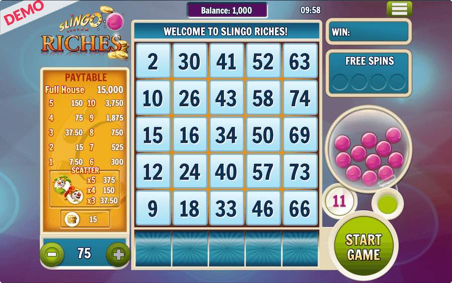 You'll Come Access A Very Generic Theme Whilst Playing Slingo Riches