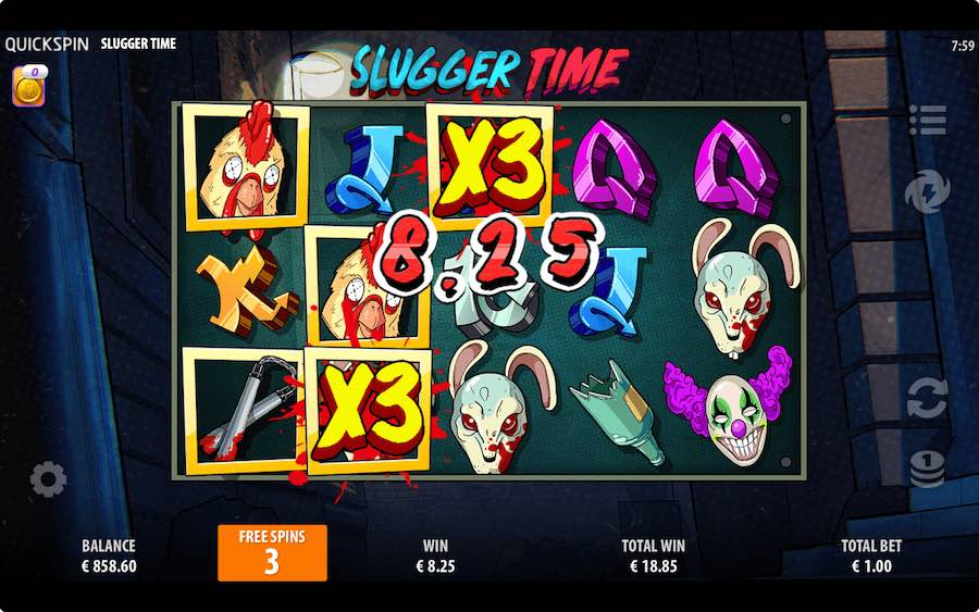 Trigger The Free Spins Feature On Slugger Time Slot And Play With Sticky Wild Multipliers