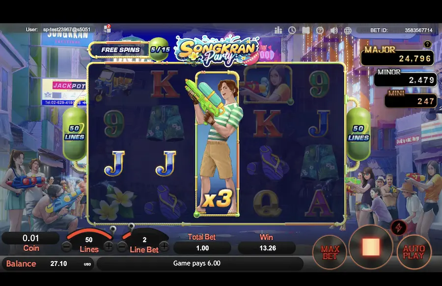 Songkran Party Slot