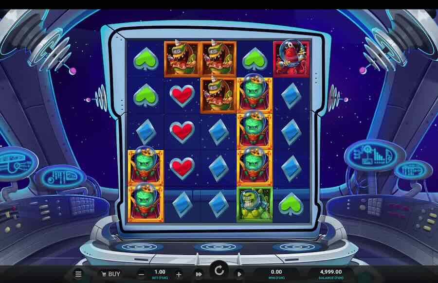 Space Attacks Dream Drop Slot Base Game