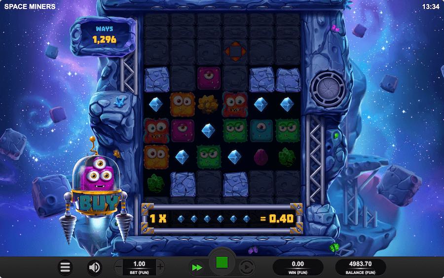 Activate 4 In-game Modifiers And Play With Up To 1,000,000 Paylines In Relax Gaming's Space Miners Slot