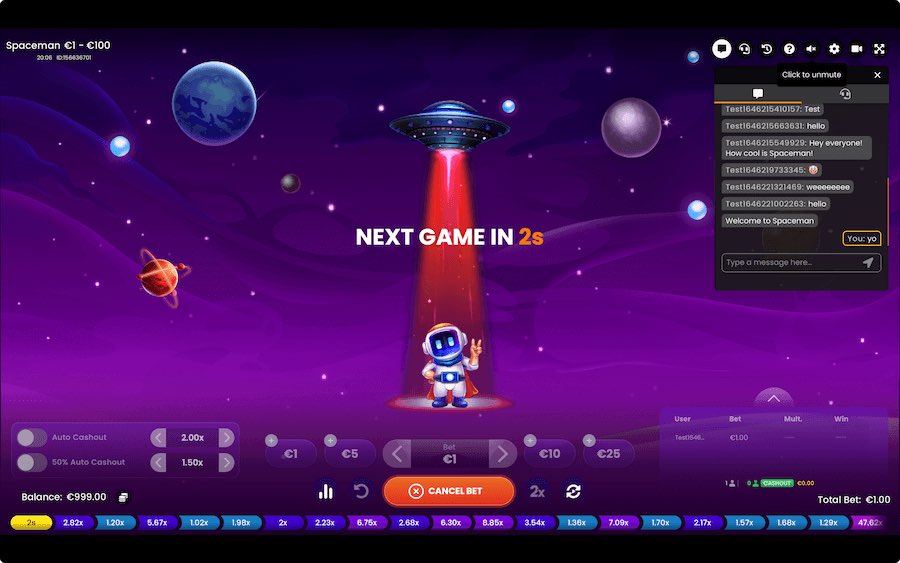 Choose Your Stake And Jet Off Into Space In Pragmatic Play's Spaceman Online Game