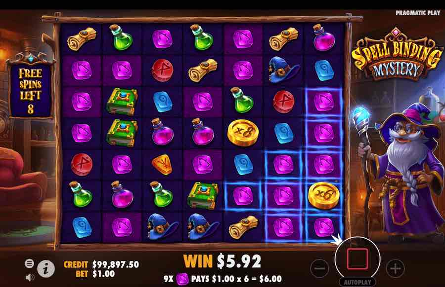 Spellbinding Mystery Slot Free Spins Feature