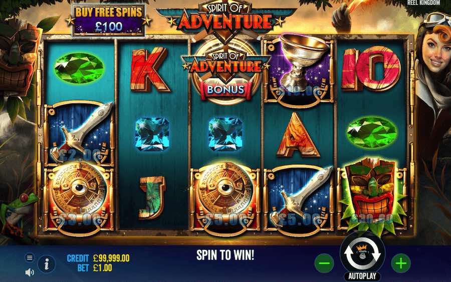 Play With 5 Reels, 10 Fixed Paylines, And Win Up To 5,100x Your Bet In Pragmatic Play's Spirt Of Adventure Online Slot