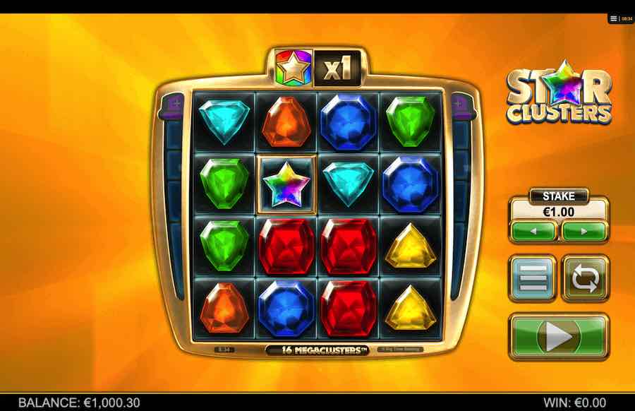 Star Clusters Slot Base Game