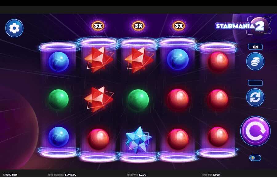 Starmania 2 Slot Base Game