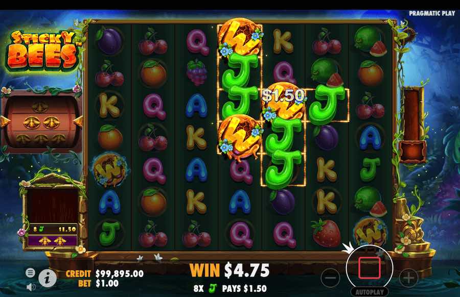 Sticky Bees Slot Free Spins Feature