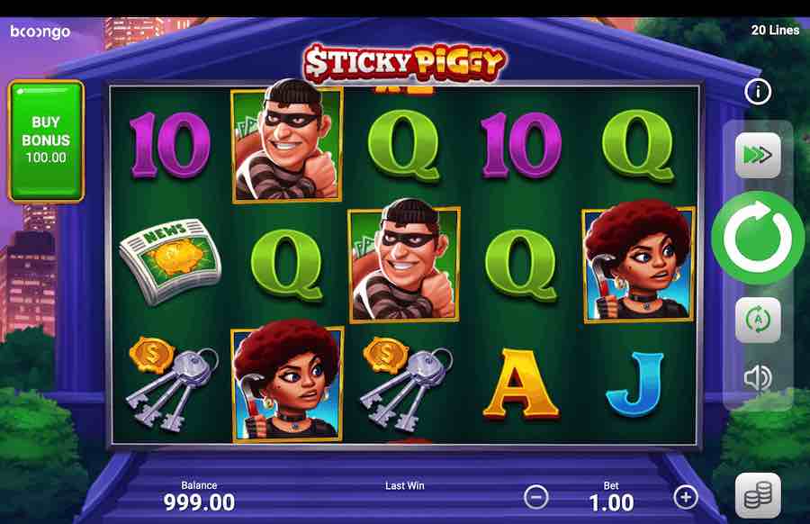 Up To 6,400x Your Bet Can Be Won On The Sticky Piggy Online Slot From Game Provider Booongo