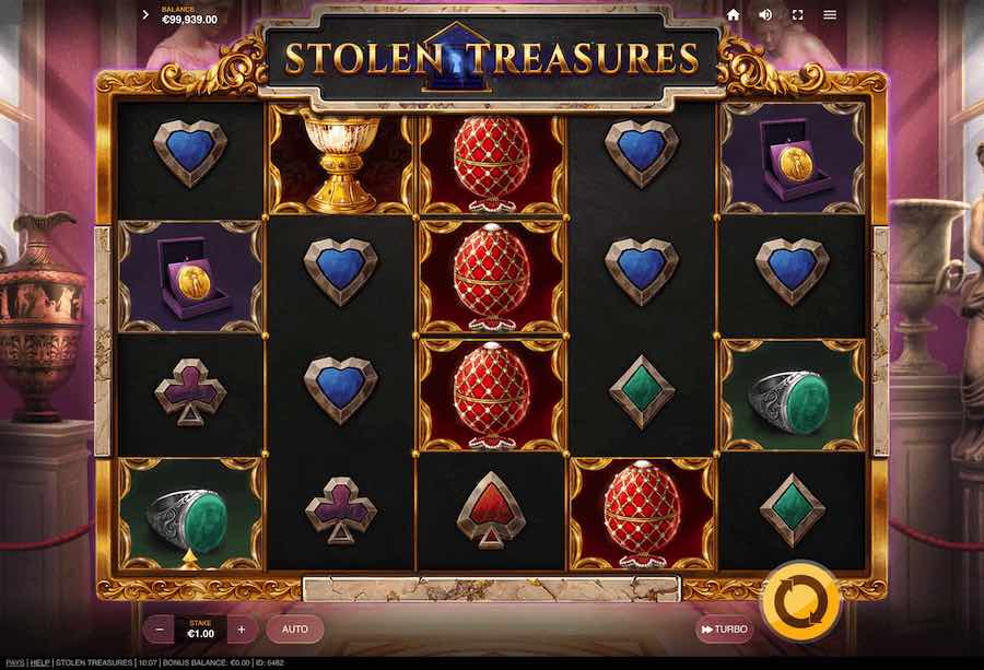 You Can Win Up To 10,428x Your Stake In The Stolen Treasures Online Slot From Provider Red Tiger Gaming