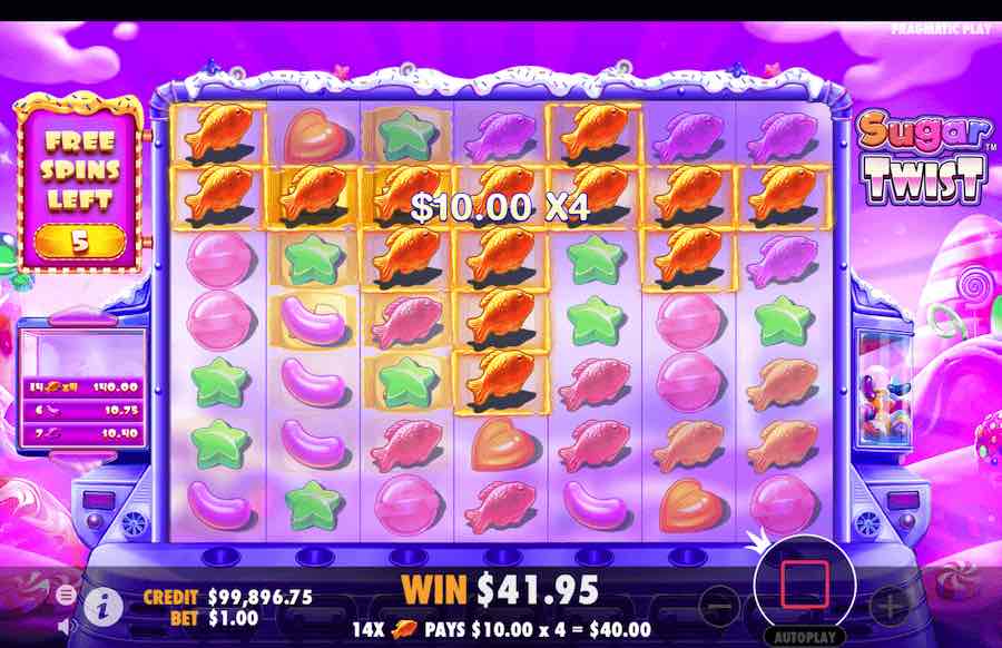 Sugar Twist Slot Free Spins Feature