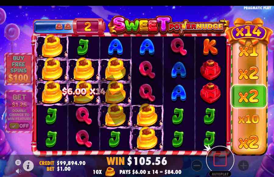 Sweet Powernudge Slot Free Spins Feature