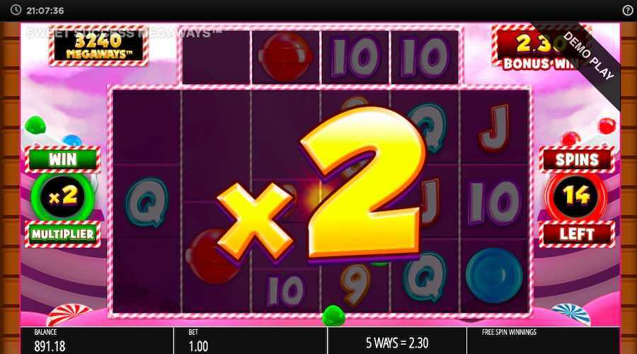 Sweet Success Megaways Slot Free Spins Feature