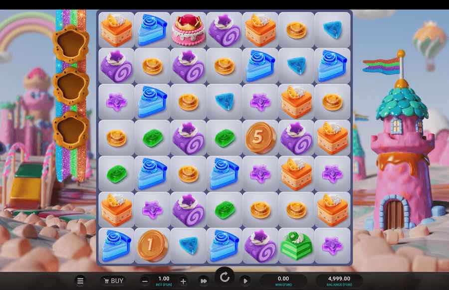 Sweetopia Royale Slot Base Game 