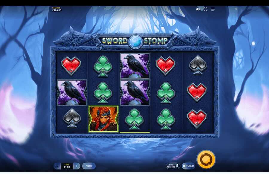 Sword Stomp Slot Base Game