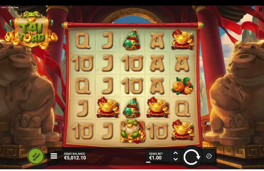 Tai The Toad Slot Base Game