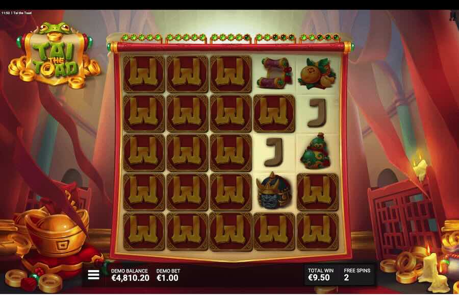 Tai The Toad Slot Free Spins Feature