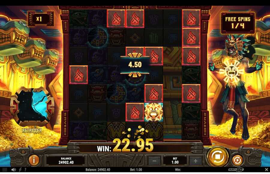 Temple Of Tollan Slot Free Spins Feature