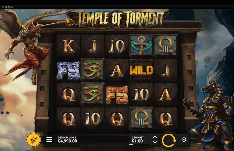 Temple Of Torment Slot Base Game