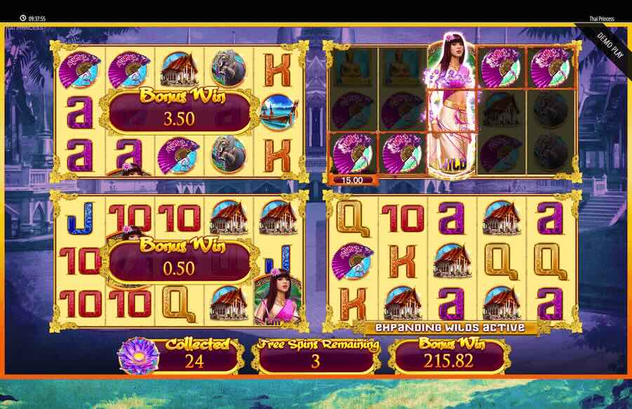 Thai Princess Slot Free Spins Feature