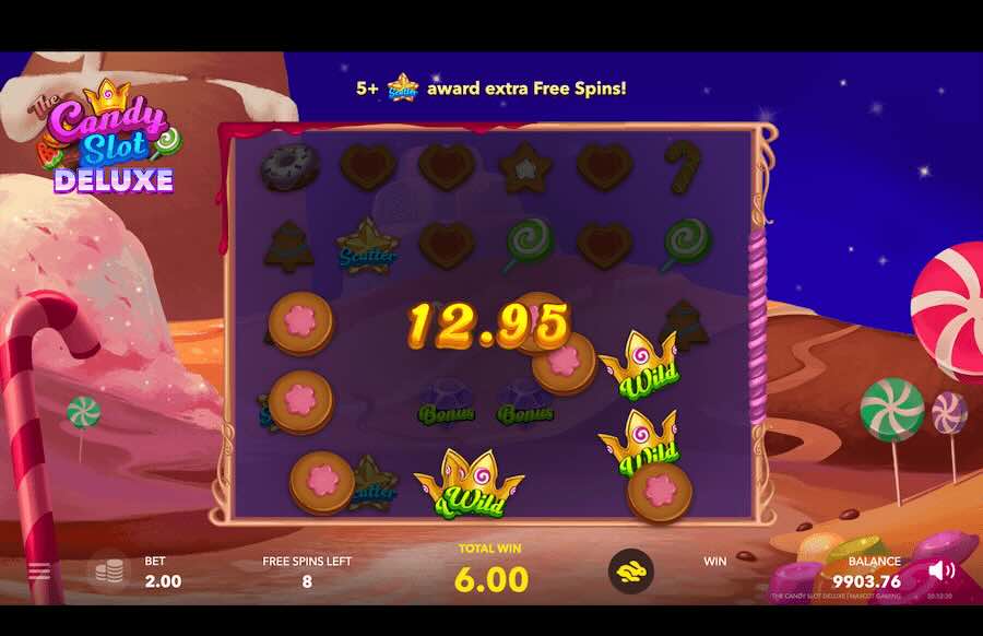 The Candy Slot Deluxe Free Spins Feature