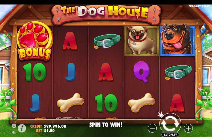 The Dog House Slot Base Game