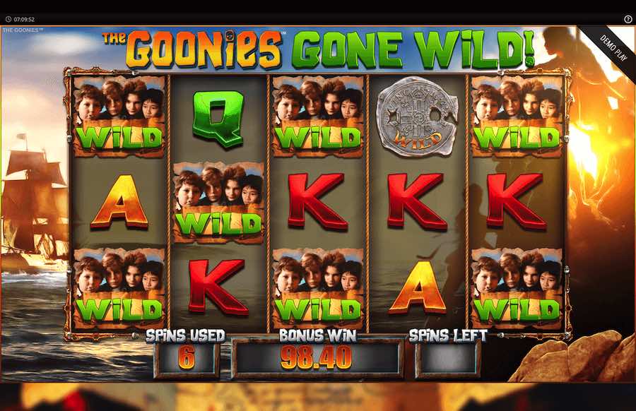 The Goonies Slot Free Spins Feature 