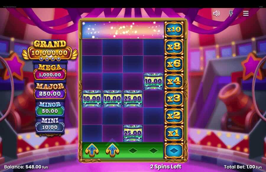 The Grand Show Slot Bonus Feature