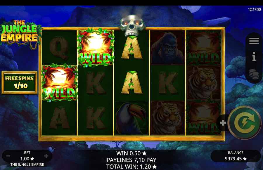 The Jungle Empire Slot Free Spins Feature