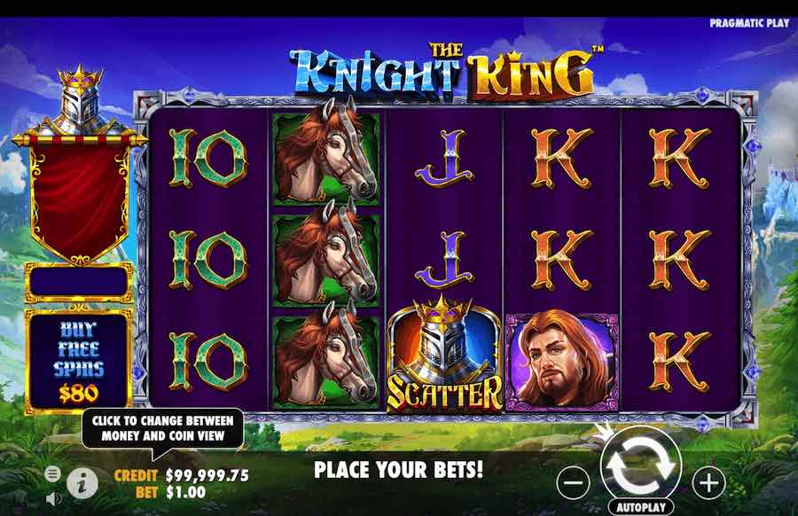 The Knight King Slot Base Game