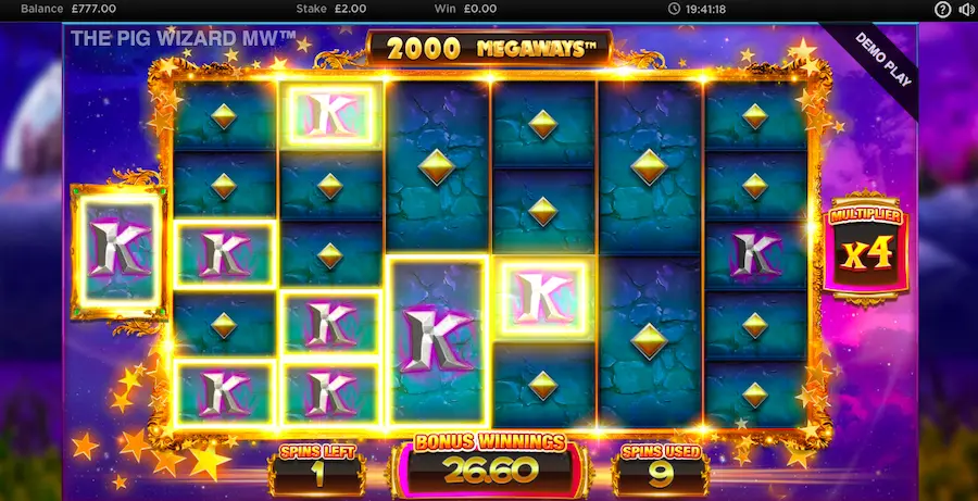 The Pig Wizard Megaways Slot