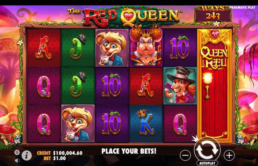 The Red Queen Slot Base Game