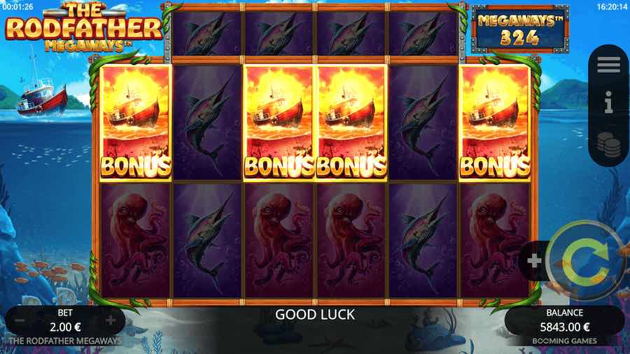 The Rodfather Megaways Slot Free Spins Feature 