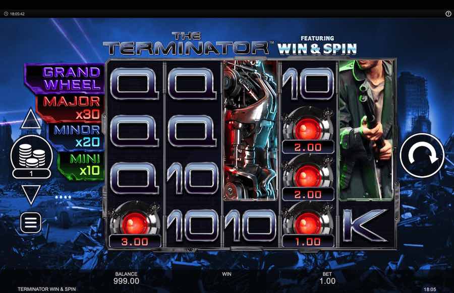 The Terminator Slot Base Game