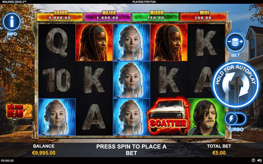 Spin With 5 Reels, 25 Paylines, And Win Up To 1,000x Your Bet In Playtech's The Walking Dead 2 Online Slot