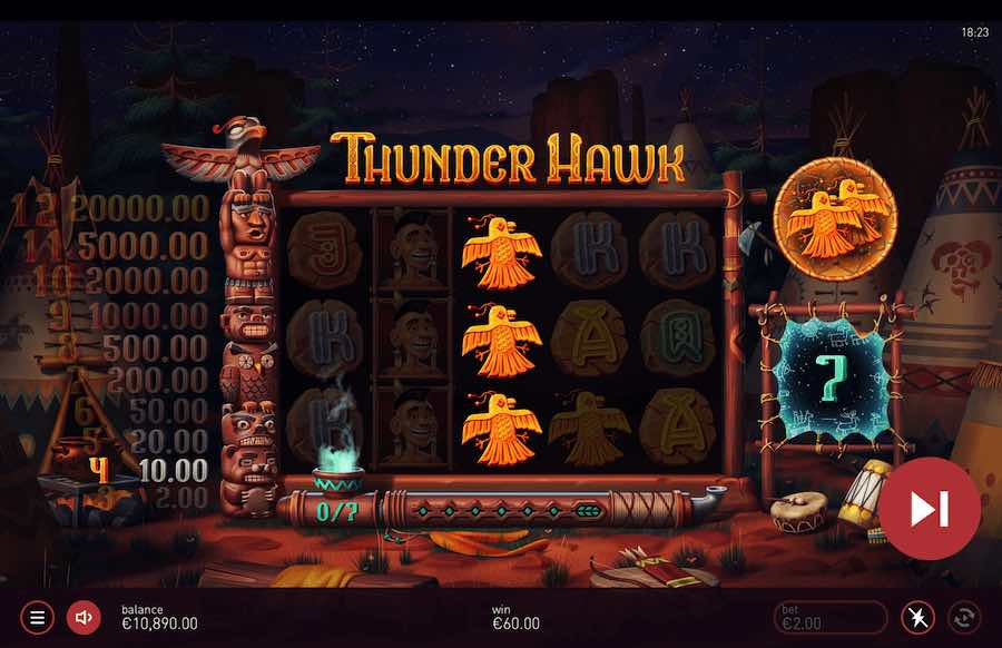 Thunder Hawk Slot Free Spins Feature