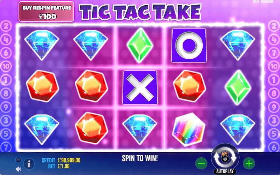 Play With 5 Reels, 10 Paylines, And Win Up To 2,200x Your Bet On Pragmatic Play's Tic Tac Take Online Slot