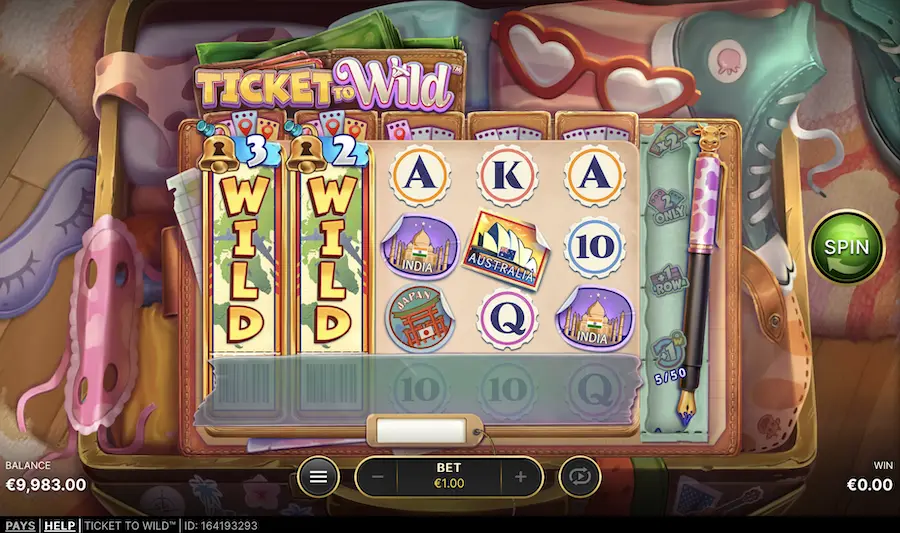 Ticket to Wild Slot