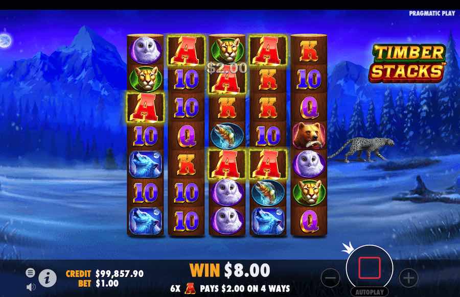 Timber Stacks Free Spins Feature 