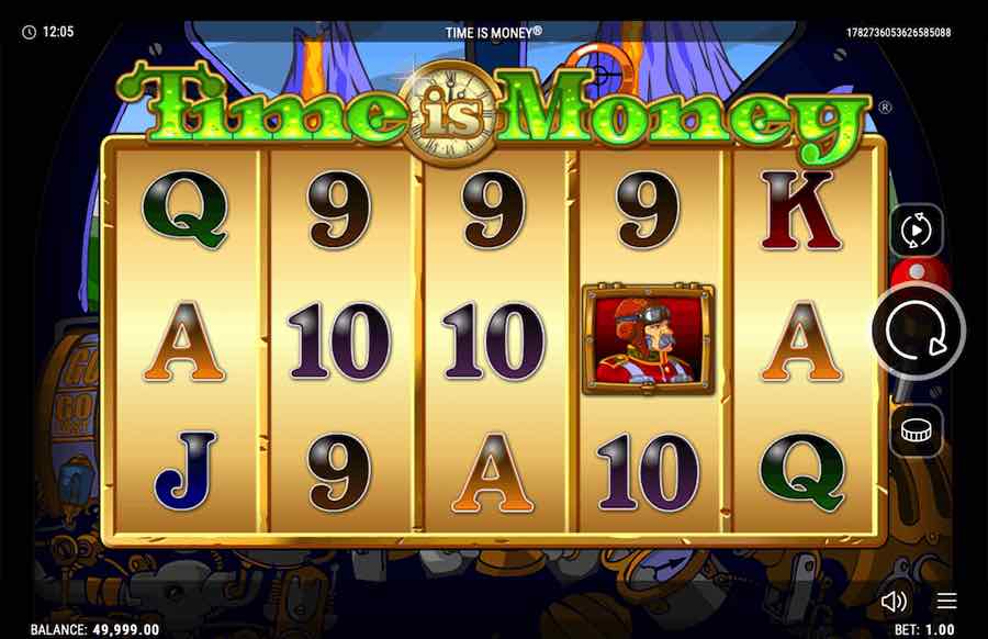 Play And Win With 20 Fixed Paylines In The Time Is Money Online Slot From Provider Realistic Games