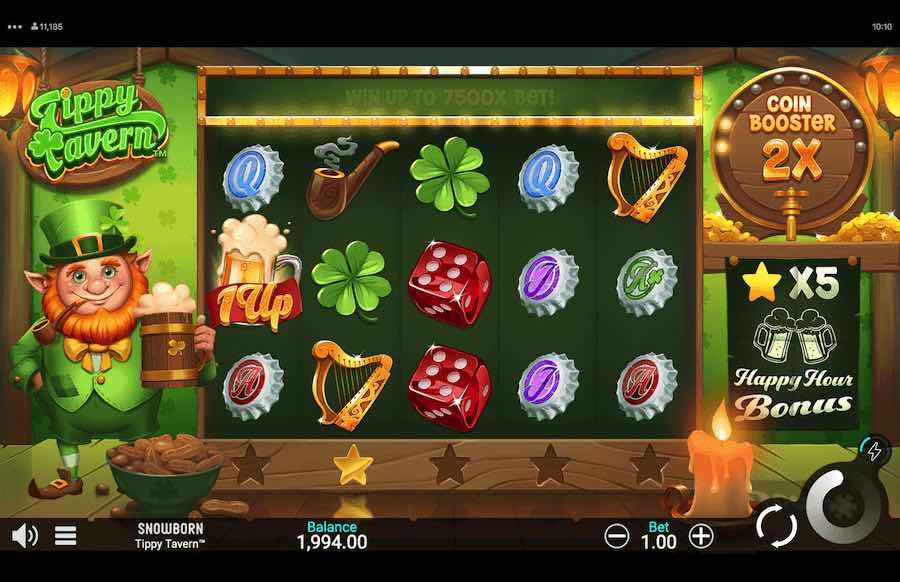 Tippy Tavern Slot Base Game 