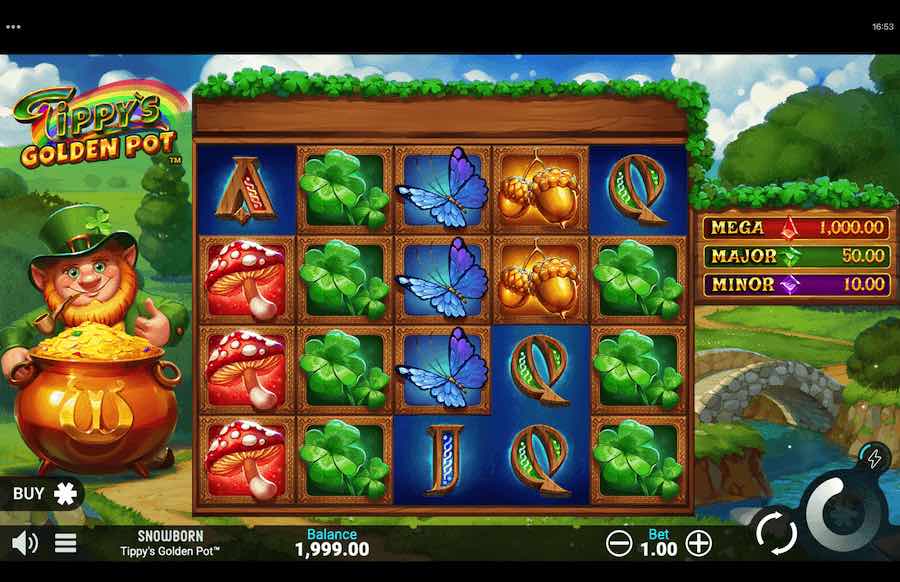 Tippy's Golden Pot Slot Base Game 