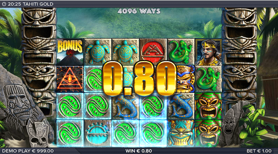 Symbols Involved In A Winning Combination Will Be Removed From The Reels On Tahiti Gold Slot