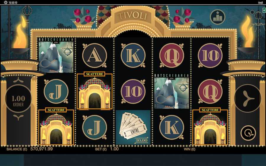 3 Or More Scatter Symbols Will Trigger The Free Spin Bonus On Tivoli