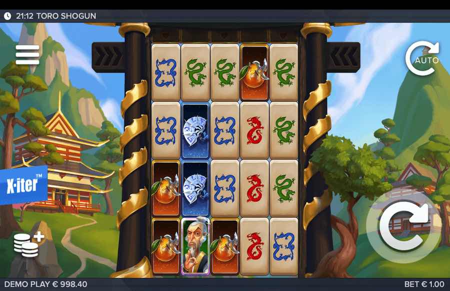 Toro Shogun Slot Base Game