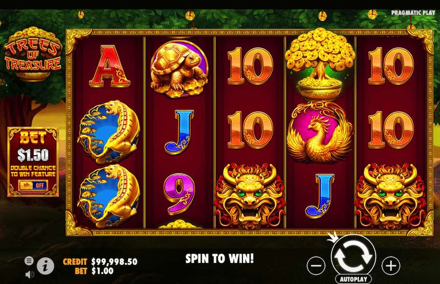 Trees Of Treasure Slot Base Game