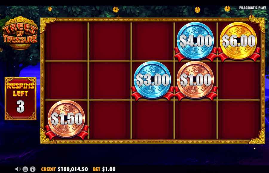 Trees Of Treasure Slot Bonus Feature 