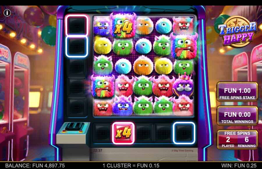 Trigger Happy Slot Free Spins Feature