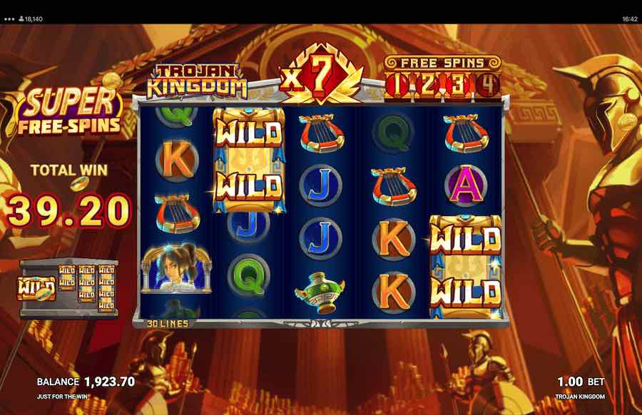 Trojan Kingdom Slot Free Spins Feature